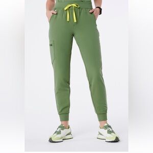 Figs Fern green Zamora joggers